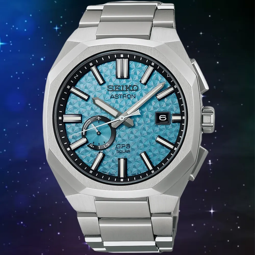 【SEIKO 精工】Astron 鈦 GPS定位 太陽能腕錶 禮物推薦(SSJ027J1/3X62-0AF0B)