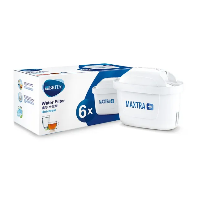 【BRITA】MAXTRA Plus 全效型濾芯6入(德國製)