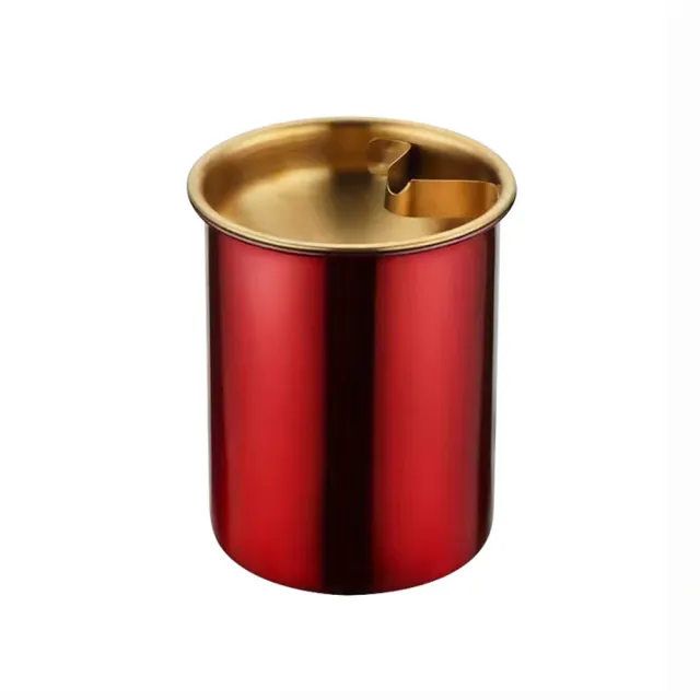 【COLACO】不鏽鋼防風加厚個性煙灰缸(菸灰缸)