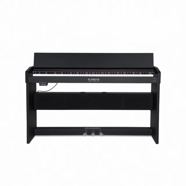 【Flykeys】FK100 折蓋型 88鍵電鋼琴 多色款 附升降琴椅(贈耳機/保養組/三踏板/琴架/升降琴椅)