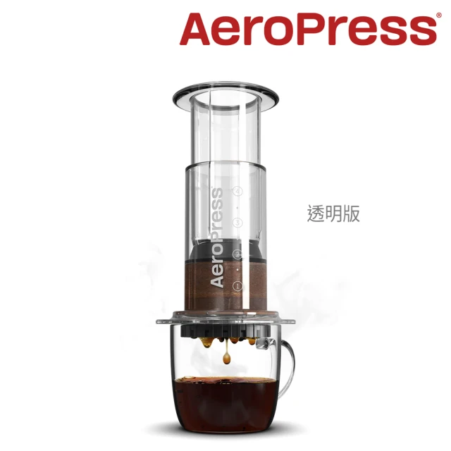 AEROPRESS AeroPress Clear ｜美國愛樂壓 透明版(美國製/Tritan材質)