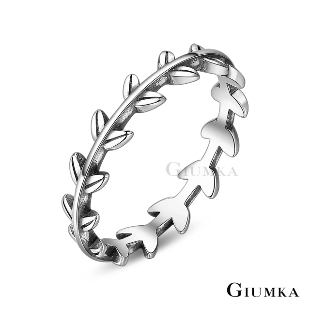 GIUMKA 純銀戒指．桂冠．花環．尾戒