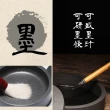 【歙硯】專業天然帶蓋硯台(磨墨 原石 文房四寶 端硯 墨條 墨膏 墨汁 書法 文具 練字 書法初學)