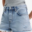 【ALLSAINTS】HEIDI 仿舊水洗高腰牛仔短褲 W066EA(修身版型)