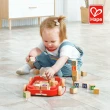【德國Hape】拖拉字母積木遊戲車(益智玩具/兒童禮物/週歲禮)