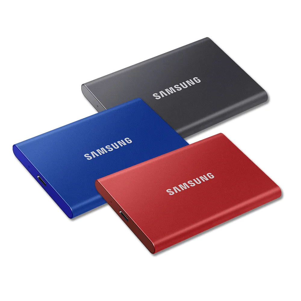 【SAMSUNG 三星】T7 1TB Type-C USB 3.2 Gen 2 外接式ssd固態硬碟(MU-PC1T0R/WW)