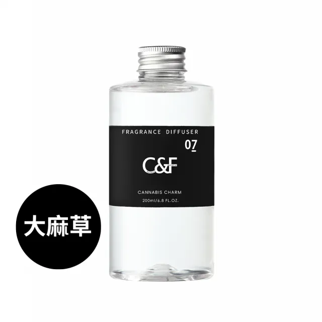 【C&F香研所】孚日花園空間香氛瓶2+2超值組(香氛瓶200ml*2+補充瓶200ml*2)