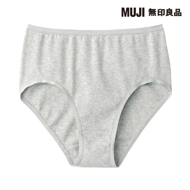 【MUJI 無印良品】女針織高腰內褲(共6色)