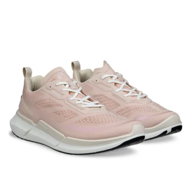 【ecco】BIOM 2.2 W 健步透氣輕盈休閒運動鞋 女鞋(裸粉色 83075360946)