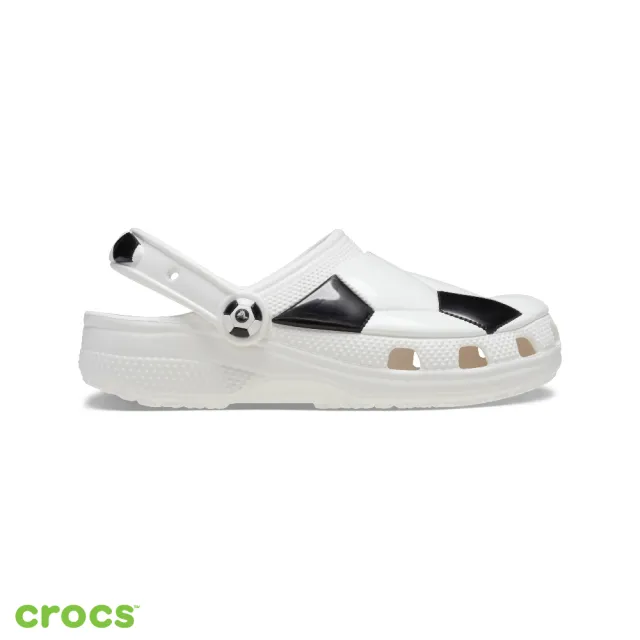 【Crocs】童鞋 大童經典足球克駱格(210157-103)