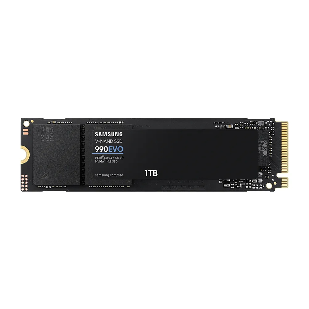 【SAMSUNG 三星】990 EVO 1TB M.2 2280 PCIe 5.0 ssd固態硬碟 MZ-V9E1T0BW 讀5000M/寫4200M