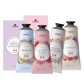 【Everose 愛芙蓉】女皇系列 花卉護手霜75ml(香氛任選/滋養/修護/送禮/交換禮物)