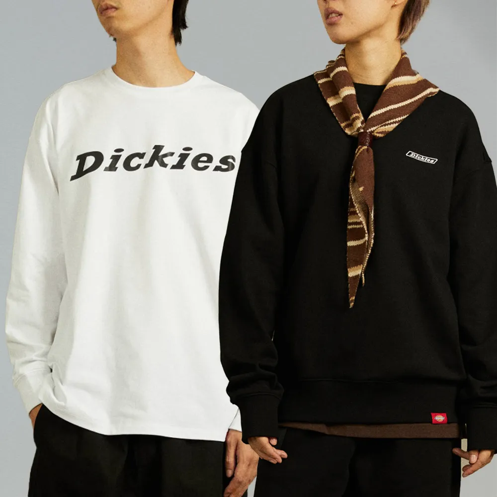 【Dickies】男女款大印花/logo刺繡休閒大學T/休閒棉褲(多款任選)