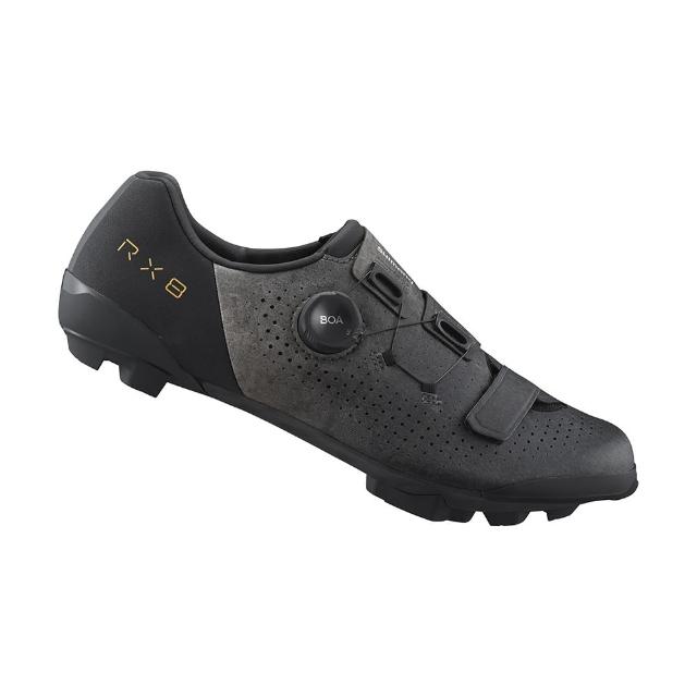 【SHIMANO】RX801 登山車鞋 動力鞋楦 寬版 黑色