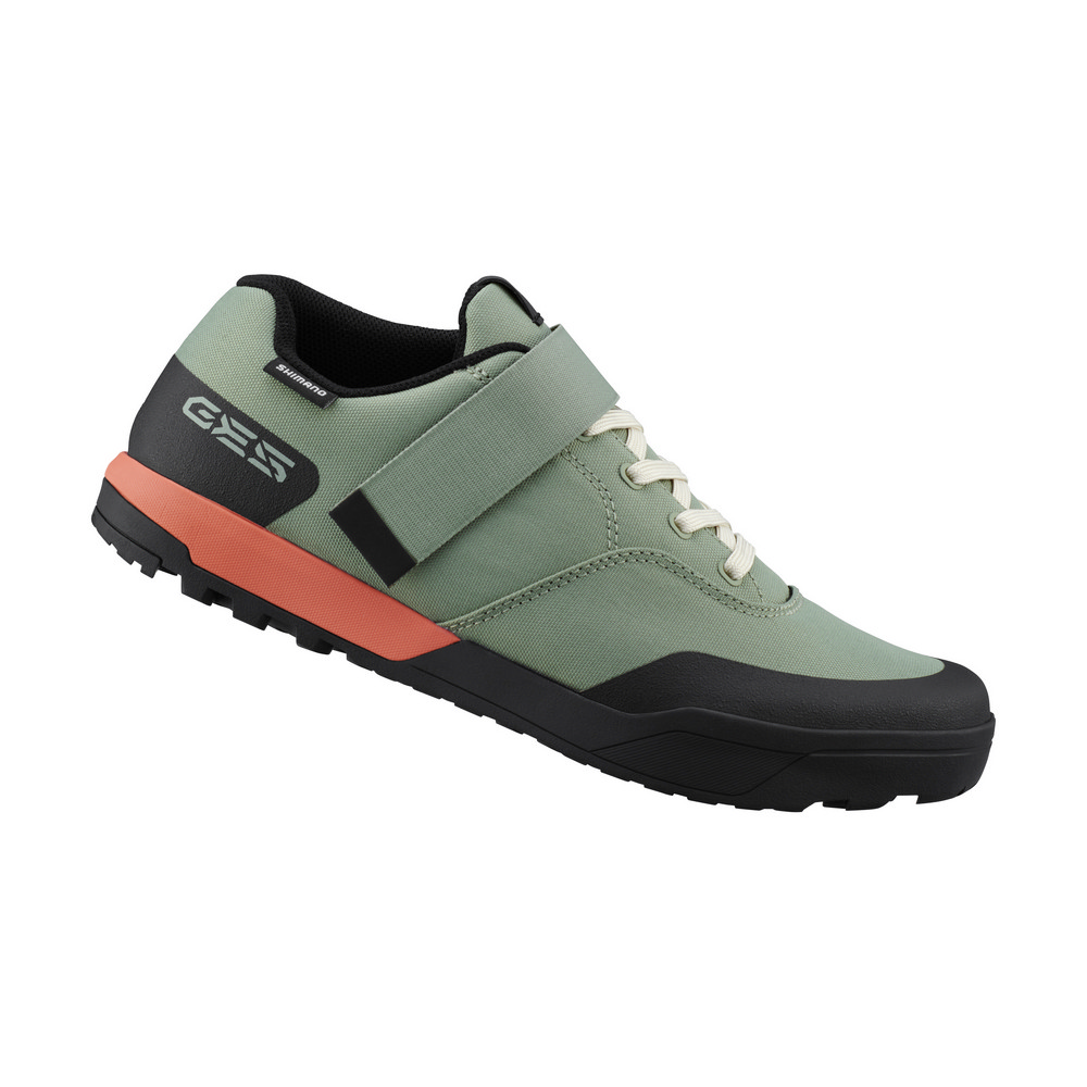 【SHIMANO】GE500 登山車鞋 VOLUME TRAIL鞋楦 標準版 淺綠色