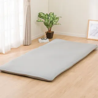 【NITORI 宜得利家居】伸縮床包 N FIT PALIN GY 雙人(伸縮床包 床包 N FIT)