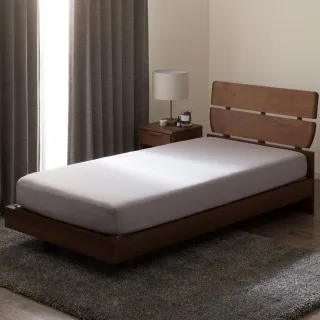 【NITORI 宜得利家居】伸縮床包 N FIT FT01 PREMIUM GY 單人(伸縮床包 床包 N FIT)