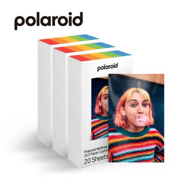 【Polaroid 寶麗來】手機相片印相機 相紙 60張(DHP2)