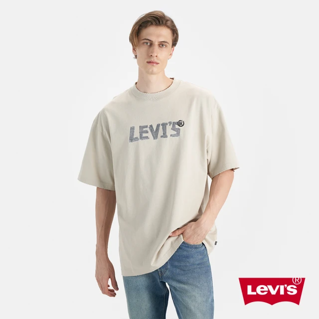 LEVIS 官方旗艦 男款 舒適長袖 MINI LOGO T