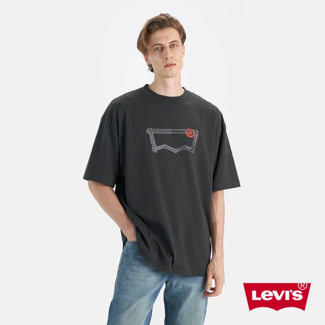 LEVIS 官方旗艦 男款 舒適短袖 LOGO短袖 Tee 