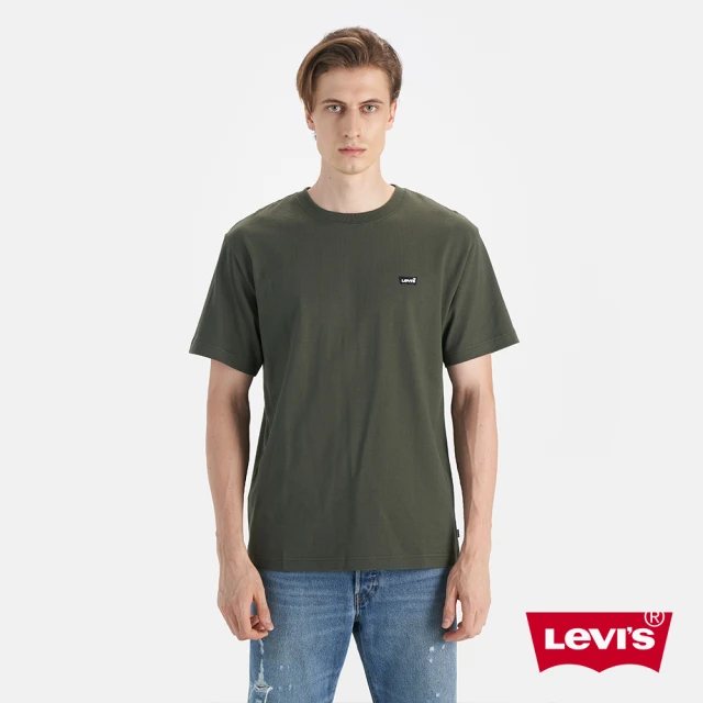 LEVIS 官方旗艦 男款 舒適長袖 MINI LOGO T