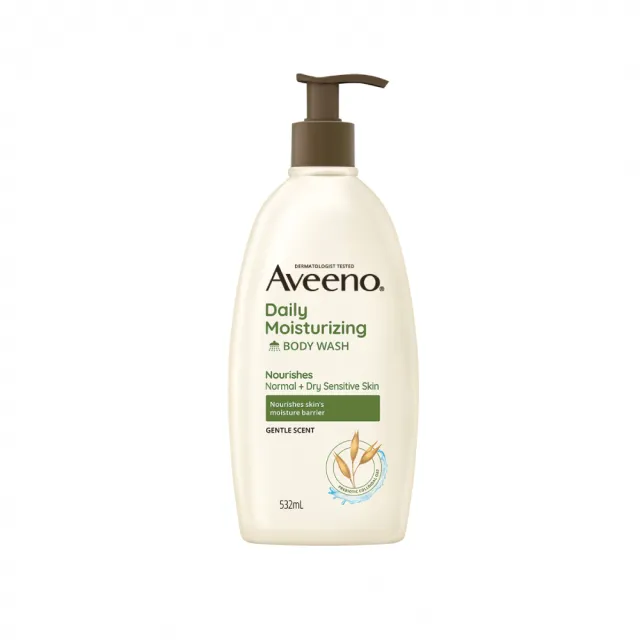 【Aveeno 艾惟諾】超值2入-長效燕麥沐浴露532ml(薰衣草/活力果香/燕麥任選)