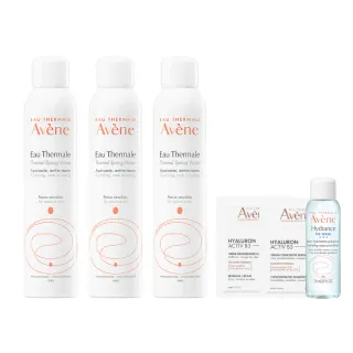 【Avene 雅漾官方直營】舒護活泉水300mlx3入(保濕化妝水/妝前噴霧)