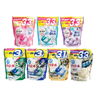 【P&G】日本進口 4D洗衣球膠囊 39顆/33顆/32顆(日本最新升級 洗衣球 抗菌除臭 平行輸入)