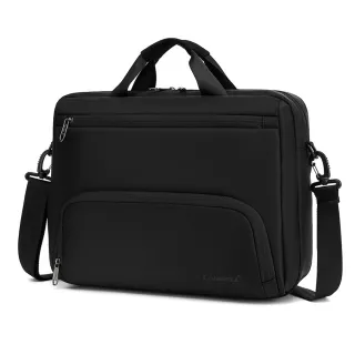 【H.S】雙11 HD2115BK 英倫電腦側背包15.6吋黑色