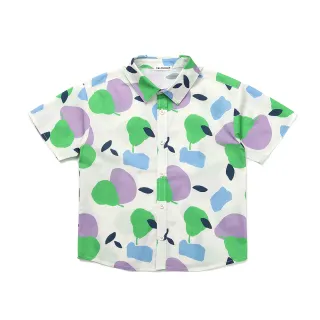 【TALESCOOP】童裝-拼色短袖襯衫