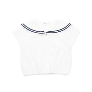 【TALESCOOP】童裝-Marine水手領上衣(白色)