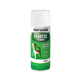 【RUST-OLEUM 樂立恩塗料】塑料底漆 白色(塑膠表面準備 ／340g 209460)