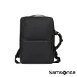 【Samsonite 新秀麗】SUB-LIM 商務防水防刮面料背提兩用筆電後背包/電腦包/手提包/公事包15.5吋(多色可選)
