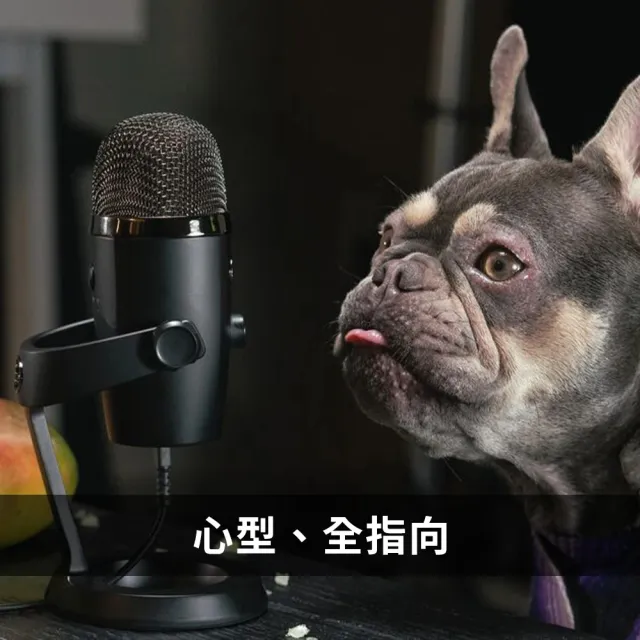 【Blue】YETI Nano USB麥克風(太空灰/霧黑)