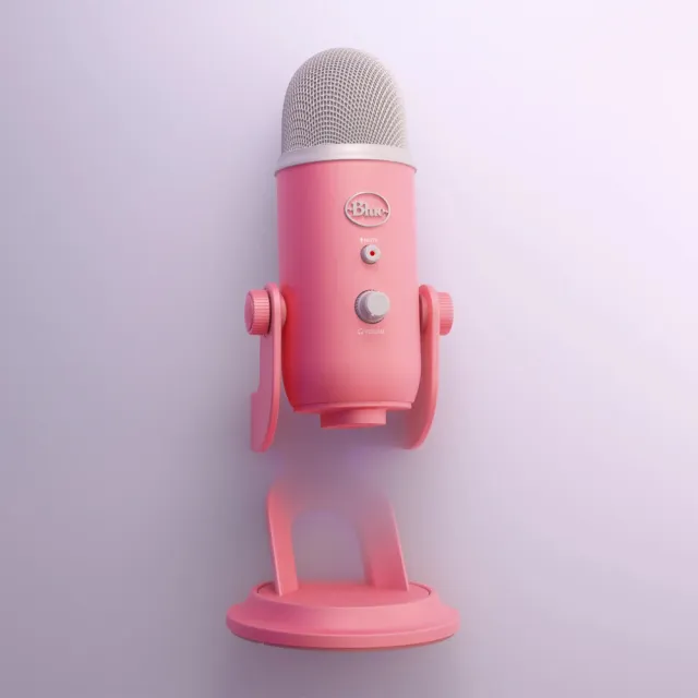 【Blue】YETI 雪怪 USB 麥克風－甜玫粉(炫光美型系列)