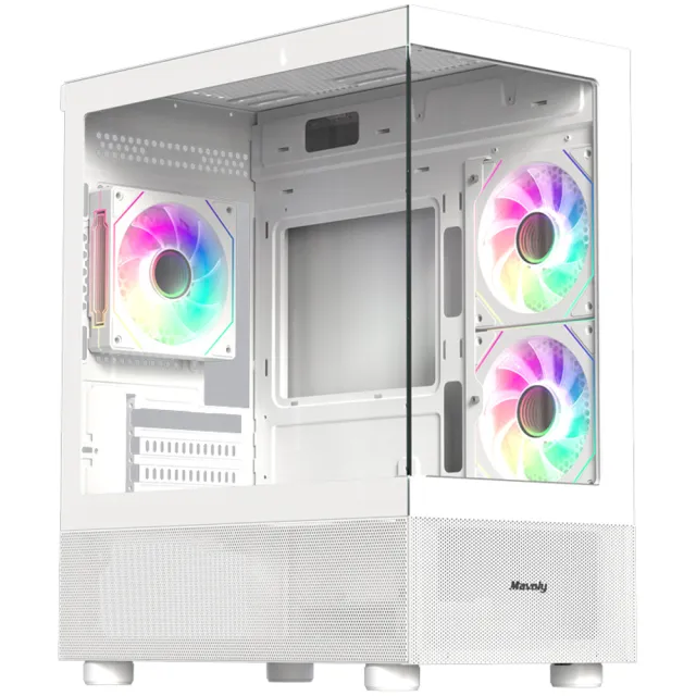 【華碩平台】i5十核 RTX4060 2X WiN11{穩中求進}海景房電競電腦(i5-14400F/B760/8G/1TB)