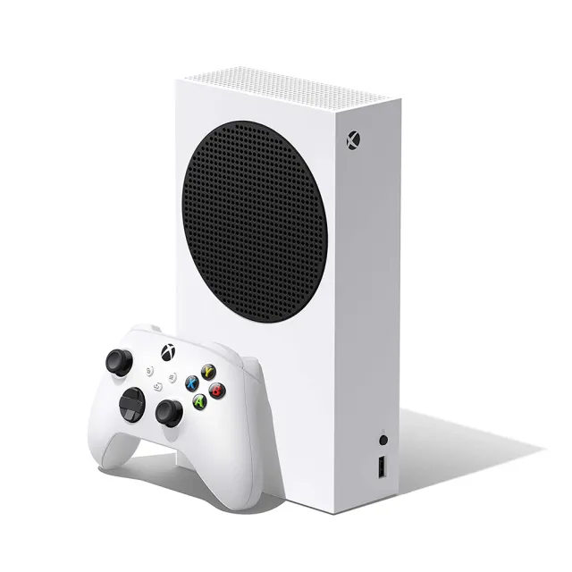【Microsoft 微軟】Xbox Series S 512G 數位版主機+T248X 力回饋方向盤
