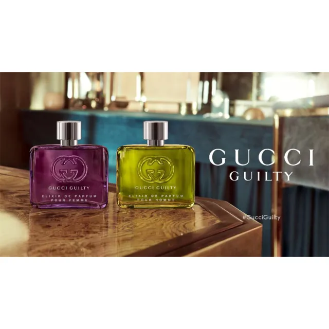 【GUCCI 古馳】罪愛男性香精60ml(專櫃公司貨)