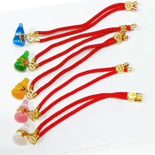 泰國龍婆本廟開光吸金蘆葫手環(共五色)