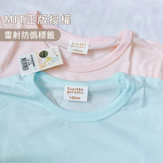 【Oluna 歐露娜】MIT 可愛兒童短袖 連身睡衣 連身裙 角落生物 酷洛米 女童睡衣睡裙 大童連身衣 男童睡衣