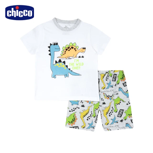 Chicco 24SS-陽光櫻桃-滿版荷葉袖洋裝優惠推薦