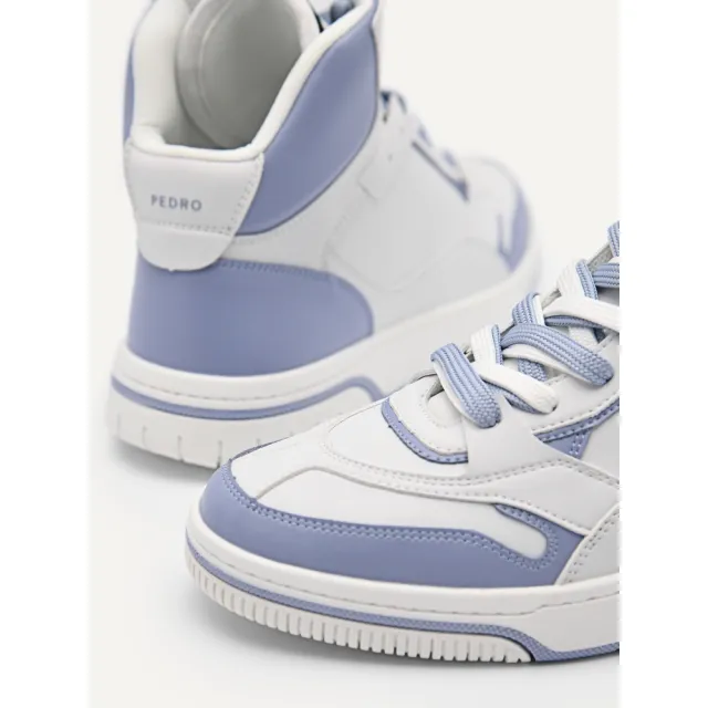 【PEDRO】EOS 女高筒運動鞋-灰褐色/藍色(小CK高端品牌 男女同款)