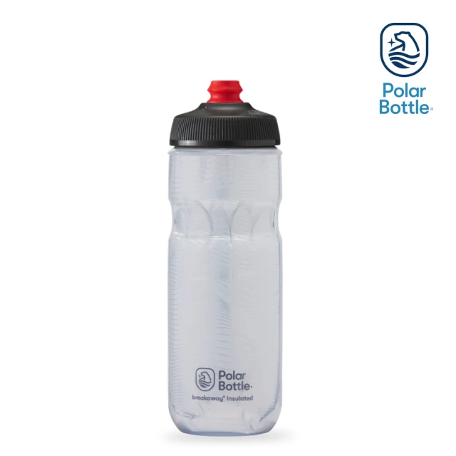 Polar Bottle 20oz 雙層保冷噴射水壺 Jersey Knit 白(公路車 自行車 腳踏車 保冷水壺)