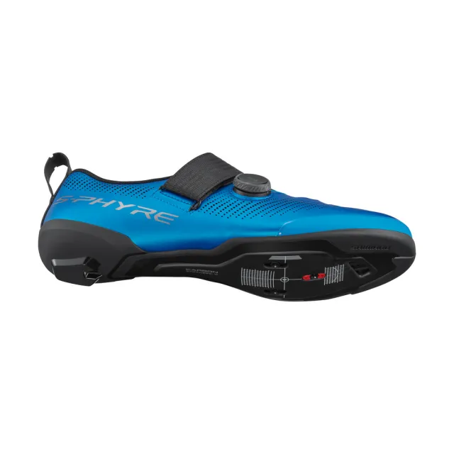 SHIMANO】TR903 三鐵車鞋動力鞋楦標準版藍色- momo購物網- 好評推薦 