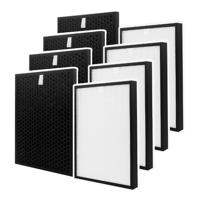 【蟎著媽】濾網4套優惠組(適用 Honeywell HPA710 HPA710WTW HPA-710WTW 空氣清淨機)