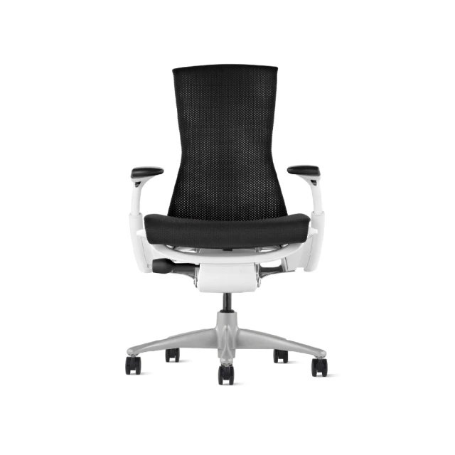 Herman MillerHerman Miller Embody 全功能-白框黑背｜厚布款｜原廠授權商世代家具(人體工學椅/辦公椅/主管椅)