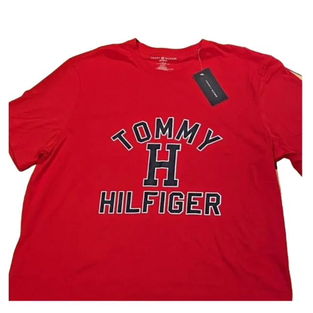 【Tommy Hilfiger】歐美版型 輕薄款 短袖圓領T恤 上衣 短T 棉短T(版型偏大 請參考尺碼表後再選購)