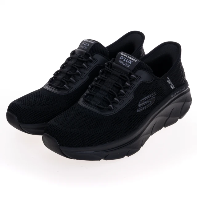 SKECHERS 男鞋 健走系列 瞬穿舒適科技 D LUX WALKER 2.0(232446BBK)