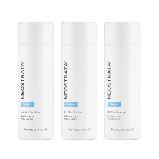 【NeoStrata 妮傲絲翠】即期-油性膚質專用果酸溶液100ml（三入組）(效期2027.02.28)