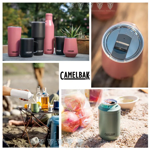 【CAMELBAK】600ml Tumbler不鏽鋼雙層真空保溫/保冰杯(真空保溫/保冰/霧面/美國CAMELBAK/防滑底座)